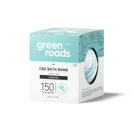 Green Roads CBD Bath Bomb Packaging